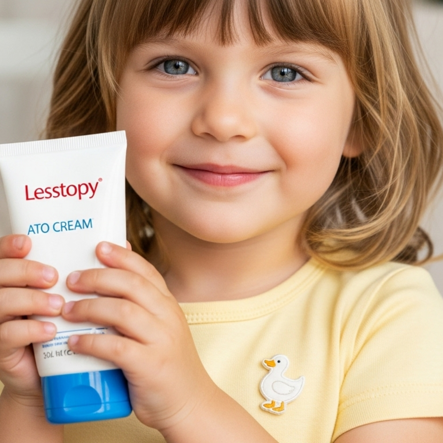 Lesstopy ATO Cream for Kids - Organic, Eczema & Sensitive Skin Care